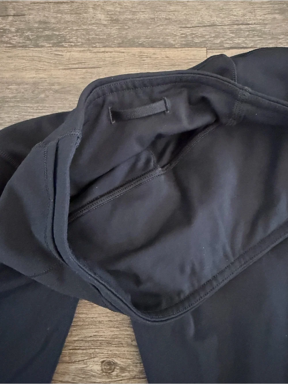Lululemon athletica Fast & Free 7/8 Black High-Rise Leggings Reflective Detail 2